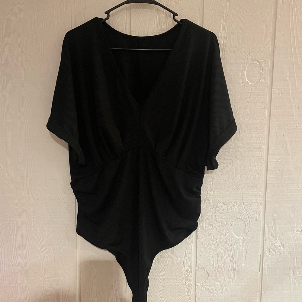 SHEIN 3X Plus Size short sleeve bodysuit